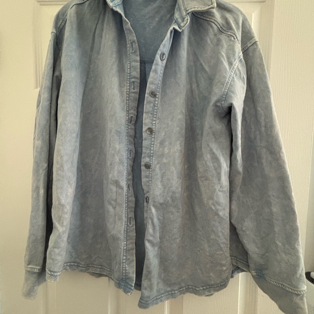 Jane and Delancey Light Blue Button Down Shirt
